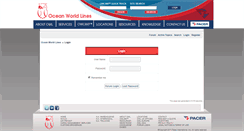Desktop Screenshot of forum.oceanworldlines.com